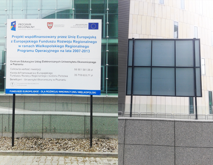 Tablica unijna - Uniwersytet ekonomiczny Poznań