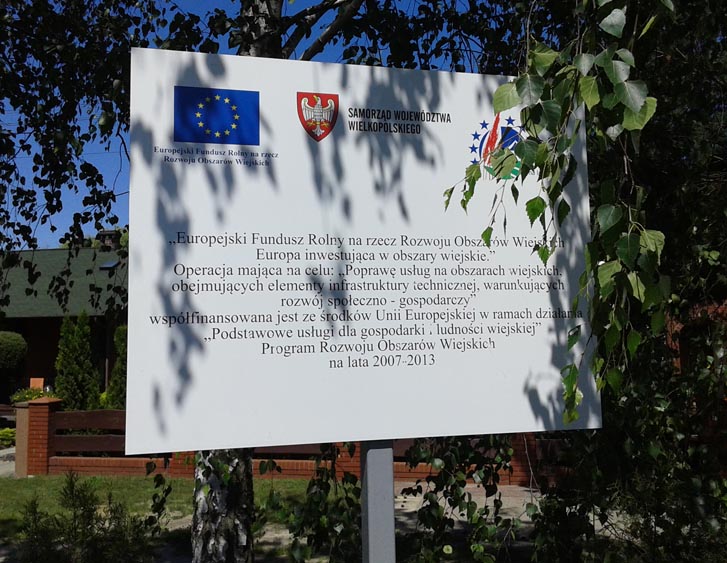 Tablica unijna, produkcja tablic unijnych - Feel Art Studio